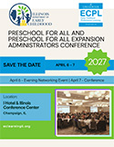Save the date Administrator's Conference Flyer