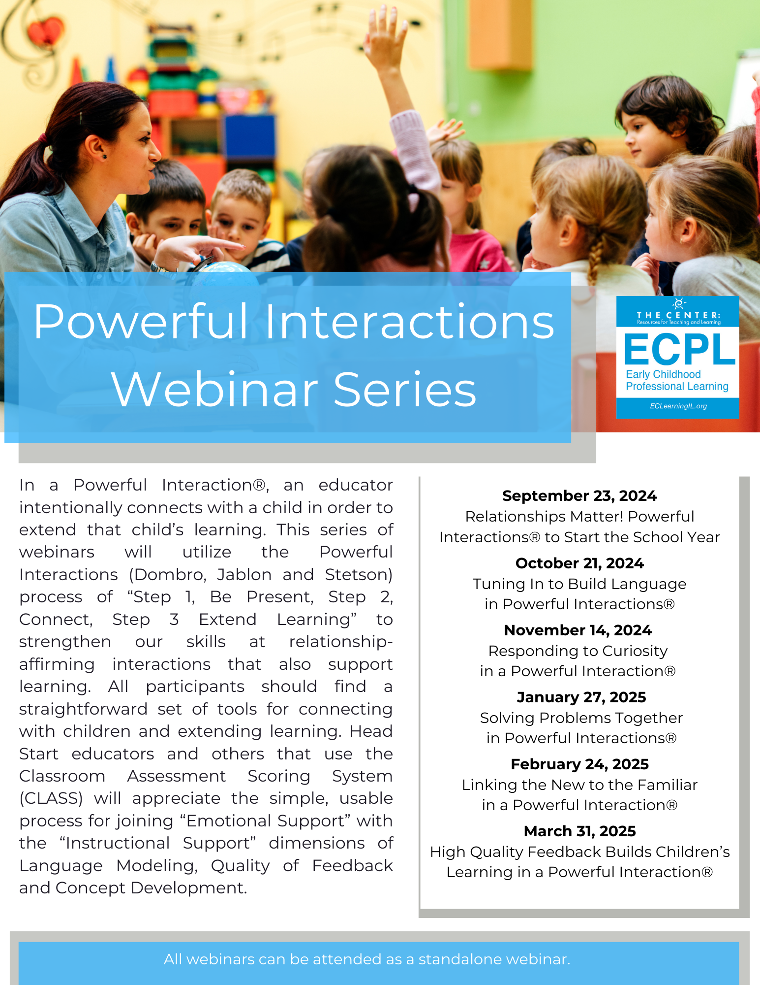 Powerful Interactions Flyer